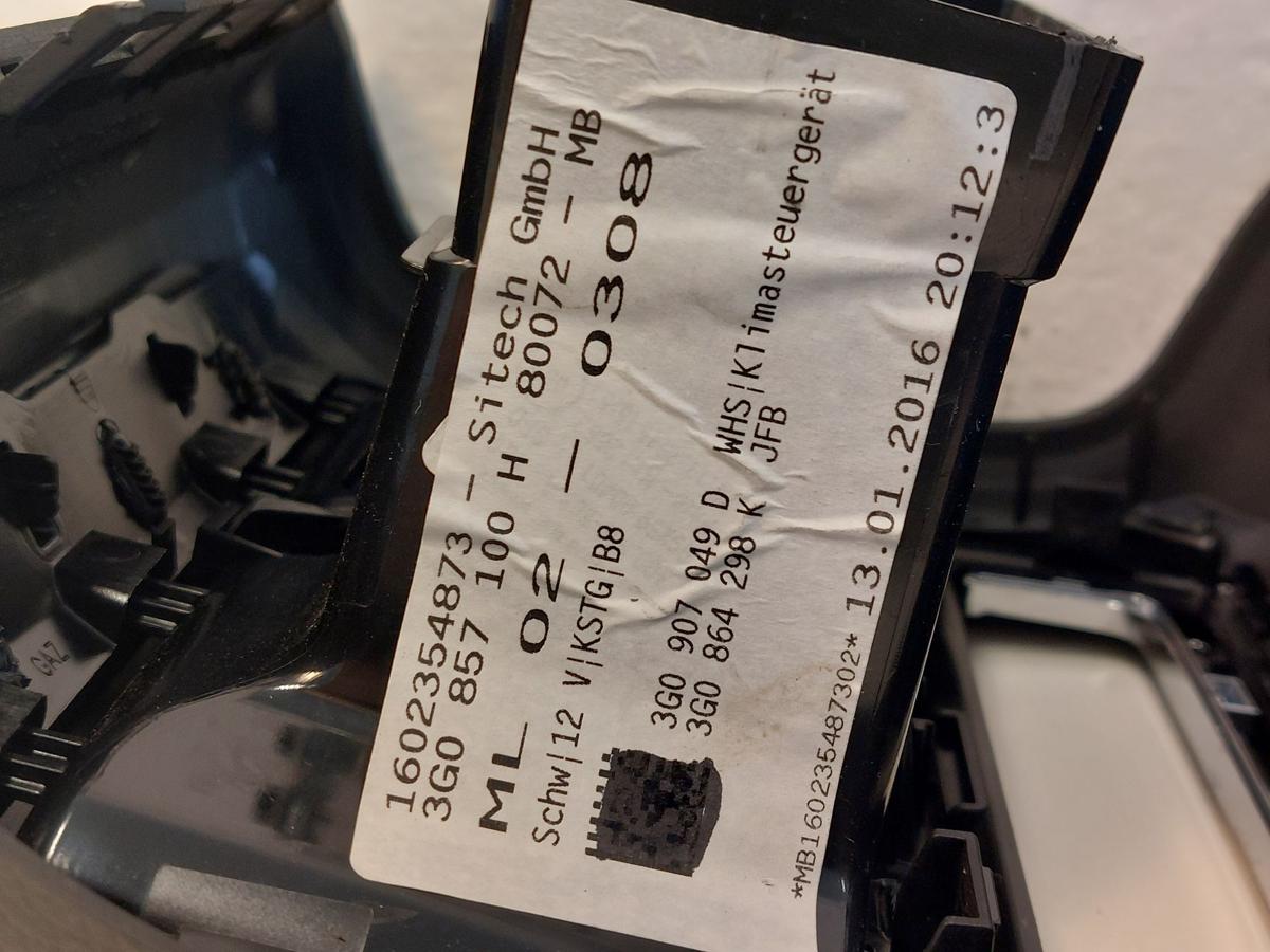 VW Passat 3G B8 Limo Luftdüsen hinten Fond Luftdusche Luftausströmer VW Passat 3G B8 Limo Luftdüsen hinten Fond Luftdusche Luftausströmer