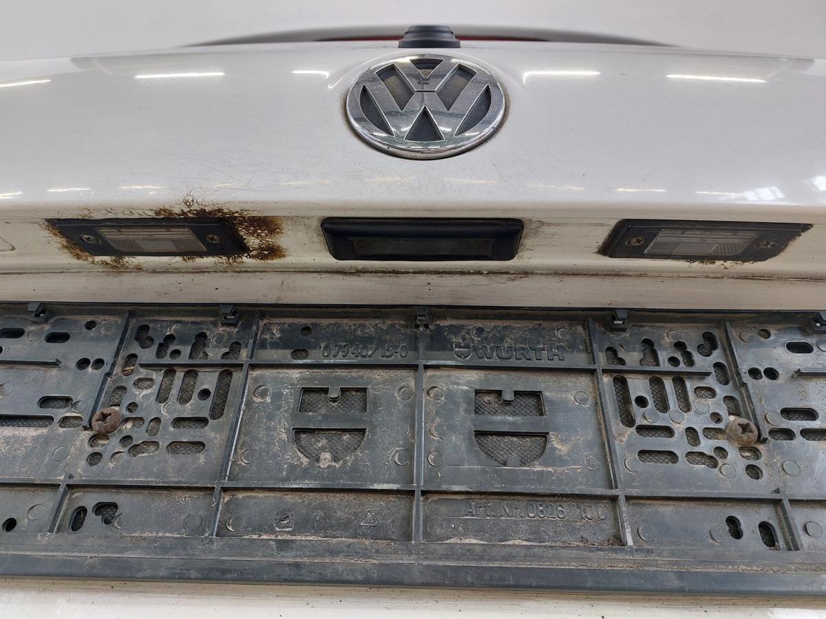 VW Golf 5 1KM Variant Heckklappe mit Heckscheibe Kombi LR9A weiss ROST