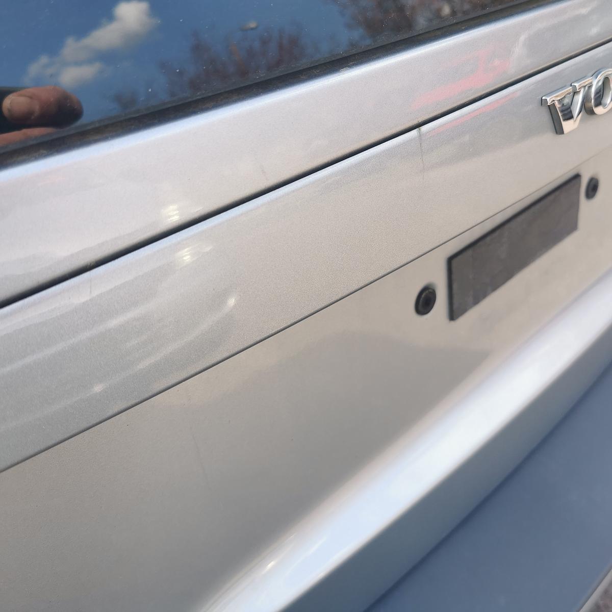 Volvo V50 M Heckklappe Klappe hinten mit Scheibe Rohbau 47700 ELECTRIC SILVER MET