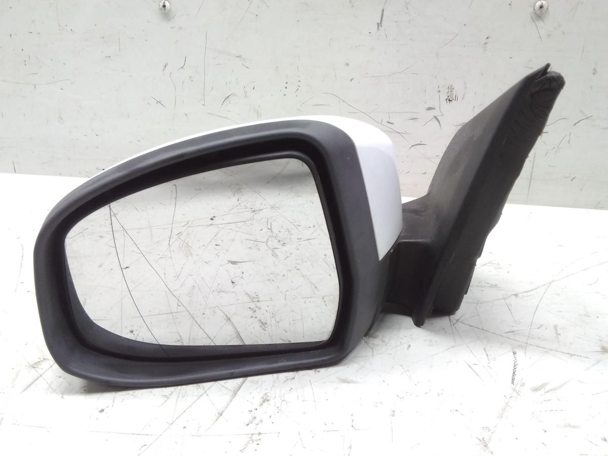 Ford Focus 3 DYB orig.Au&szlig;enspiegel links frostweiss elektrisch beheizt BJ2013