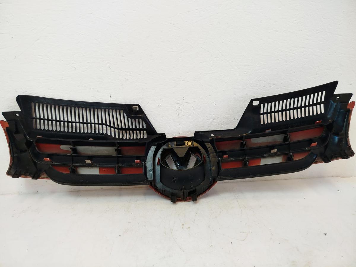 VW Golf V 5 1K Grill Kühlergrill Frontgrill mit Logo LA2W Copper Orange Met