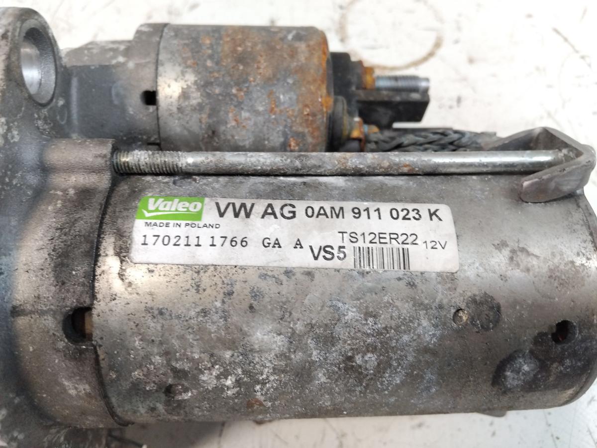 VW Polo 6R original Anlasser Starter 0AM911023K Valeo 1.2TSI 77kw DSG BJ2011