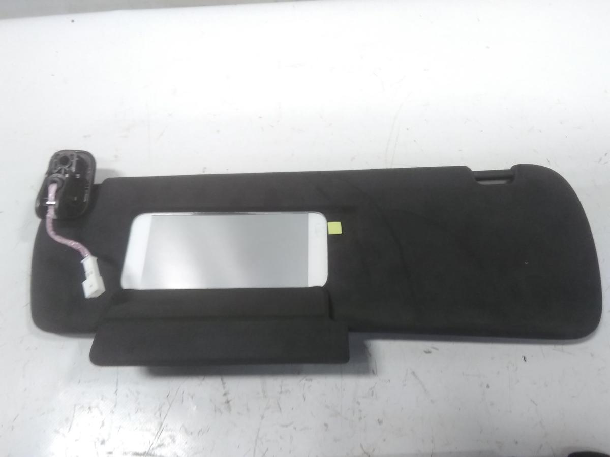 Tesla Model S 2.Facelift original Satz Sonnenblenden Alcantara schwarz Bj.2023