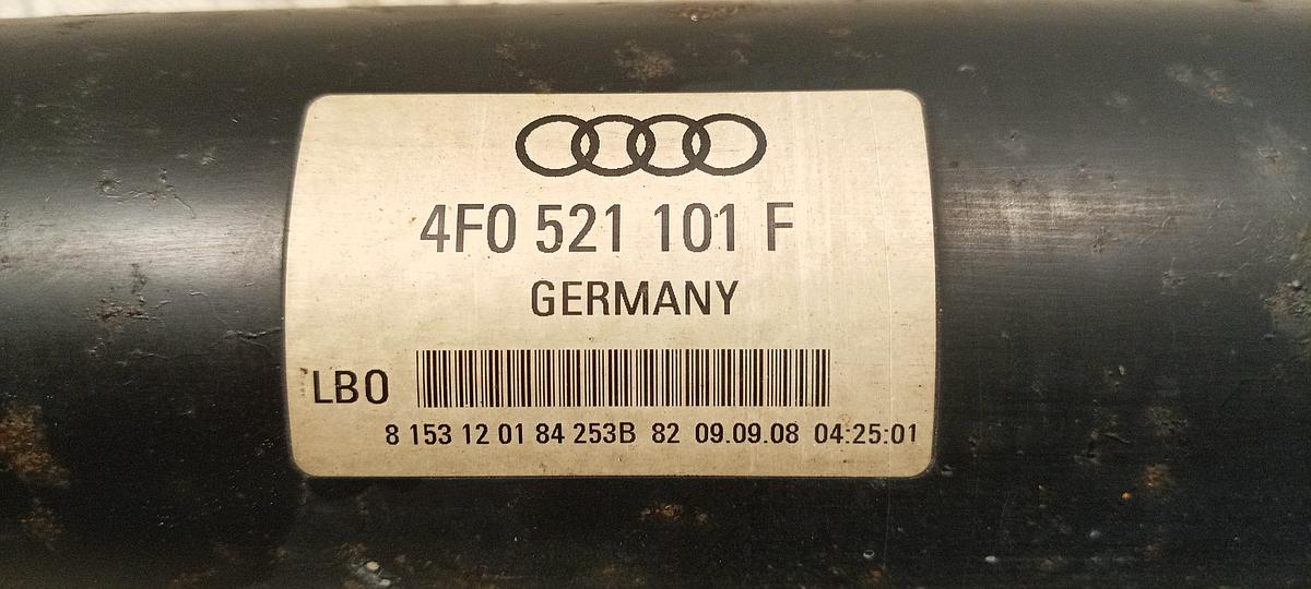 Audi A6 Avant 4F original Kardanwelle Gelenkwelle 3.0TDI Automatik Bj.2008