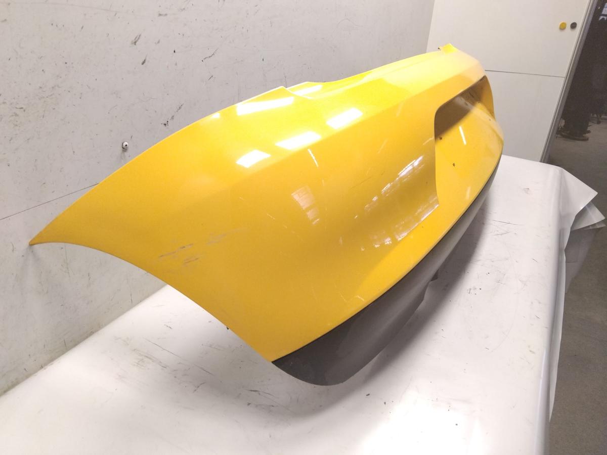 VW Fox 5Z Bj.2010 original Sto&szlig;f&auml;nger Sto&szlig;stange hinten imolagelb LY1C