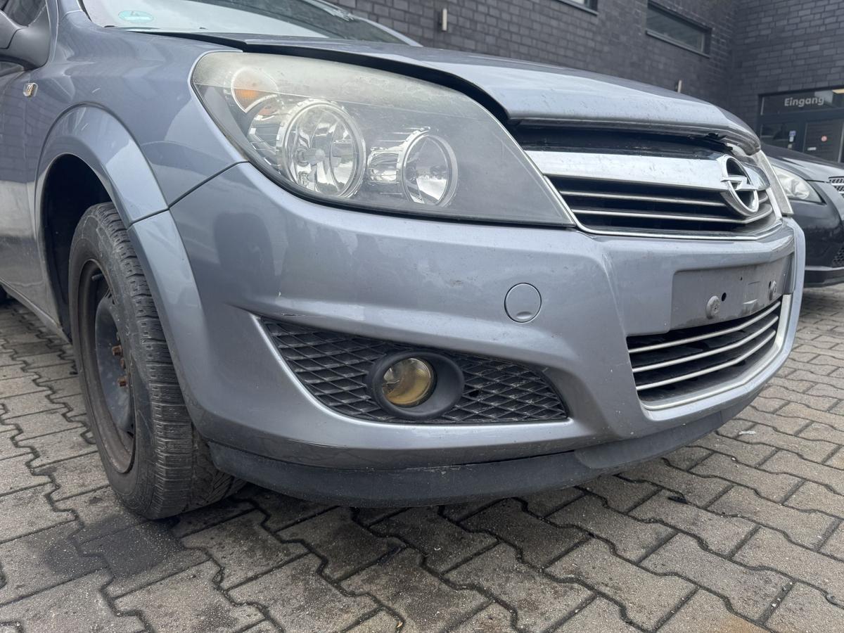 Opel Astra H original Sto&szlig;stange Stossf&auml;nger vorn Z163 Lichtsilber Kombi Facelift
