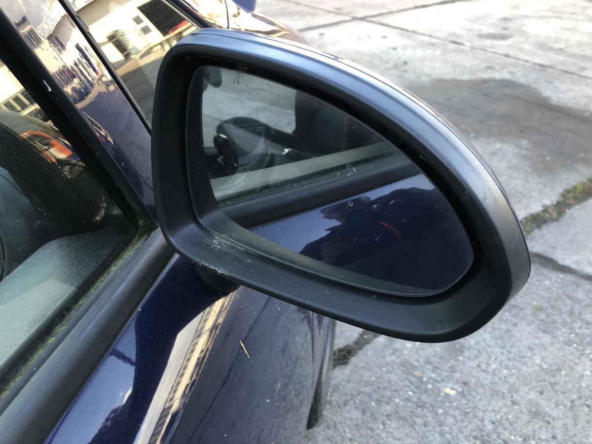 Opel Corsa D Außenspiegel rechts Rückspiegel Spiegel elektrisch Z20Z Royalblau