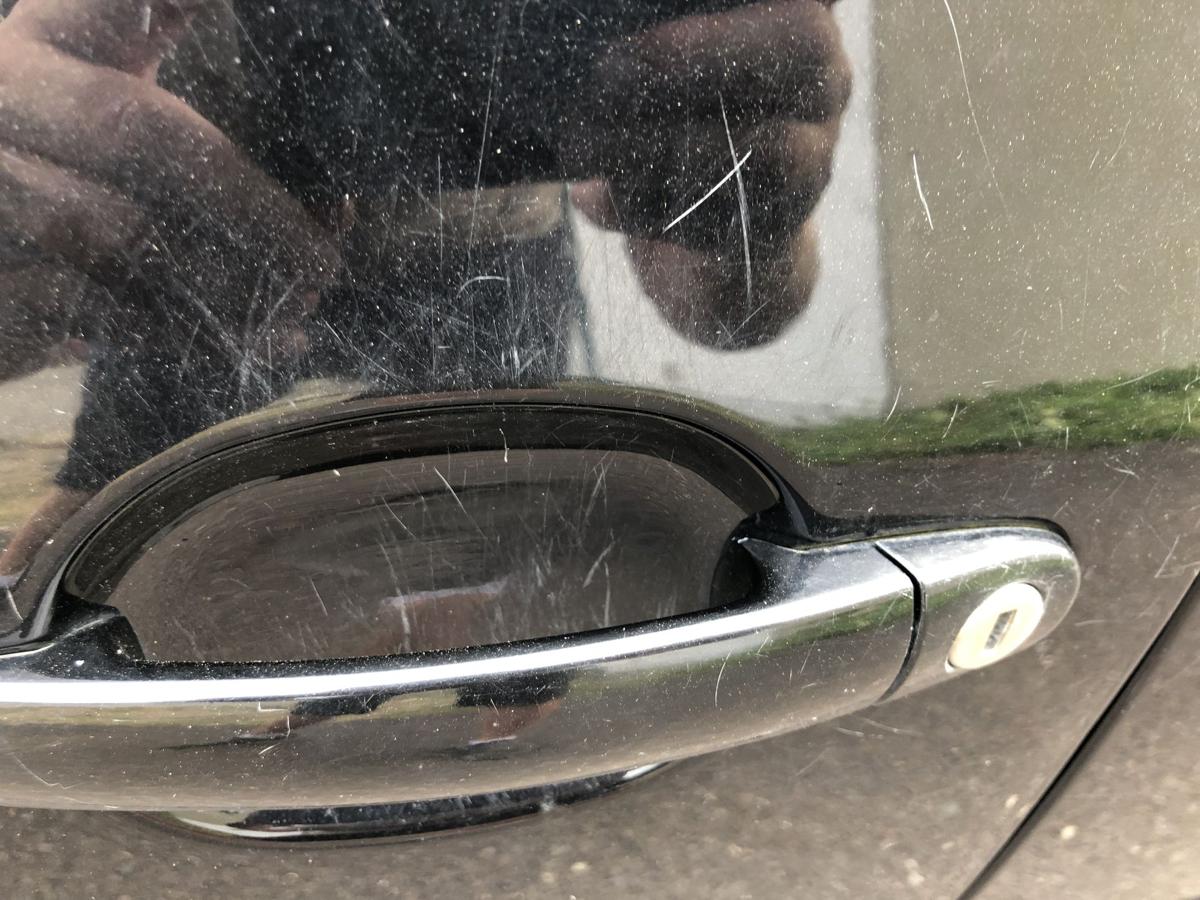 VW Lupo 6X T&uuml;r vorn links Fahrert&uuml;r Rohbau L041 Brillantschwarz f&uuml;r man. FH