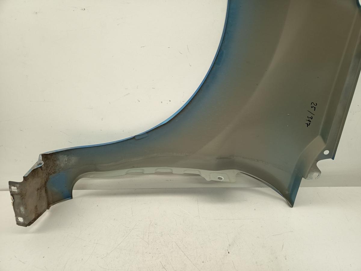 Ford Fiesta Mk 7 original Kotfl&uuml;gel rechts Seitenteil vorn Visionblau Bj 2008