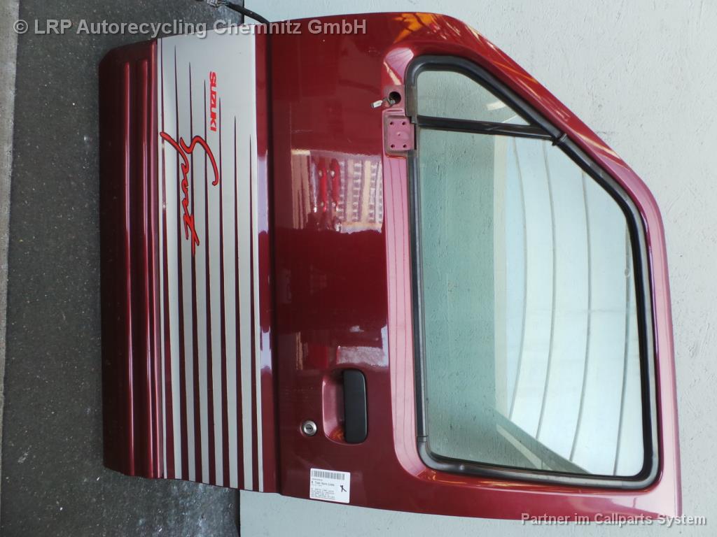 Suzuki Wagon (R) BJ 2000 Tür vorn links Fahrertür Weinrot