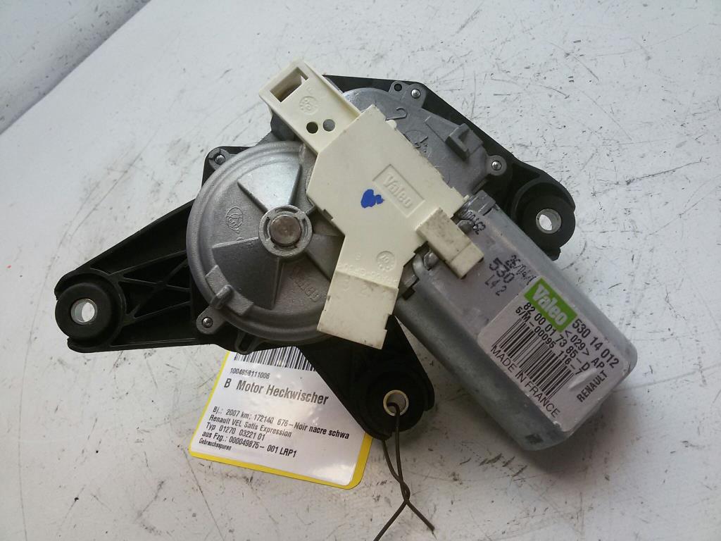 Renault Vel Satis Heckwischermotor 53014012 VALEO 8200017385 BJ2007