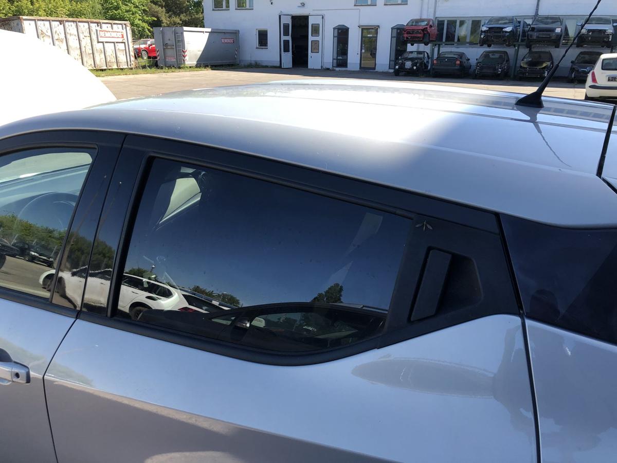 Nissan Micra K14 Tür hinten rechts Fondtür im Rohbau KNV Warm Silver Met