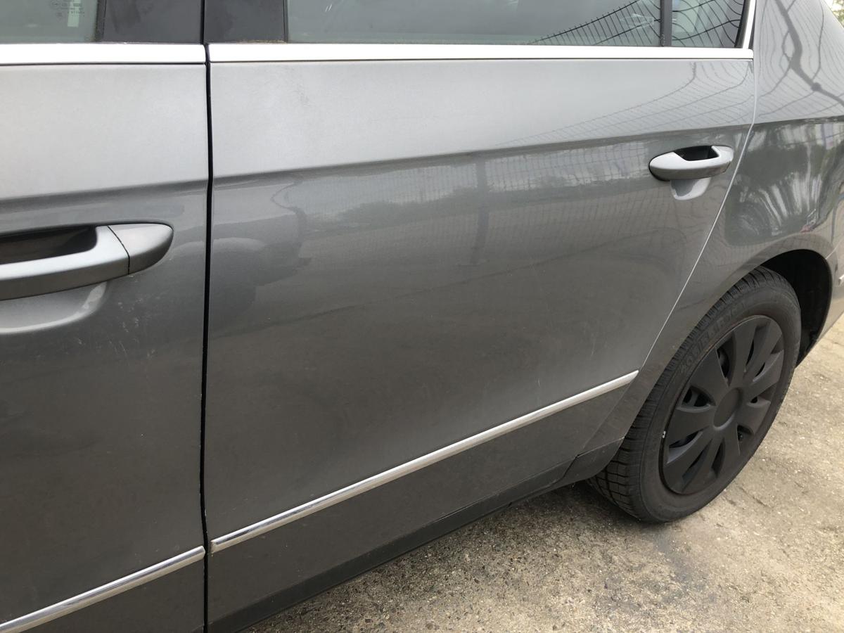 Tür hinten links Fondtür Rohbau LA7T United Grey Autotür VW Passat 3C B6 Limo