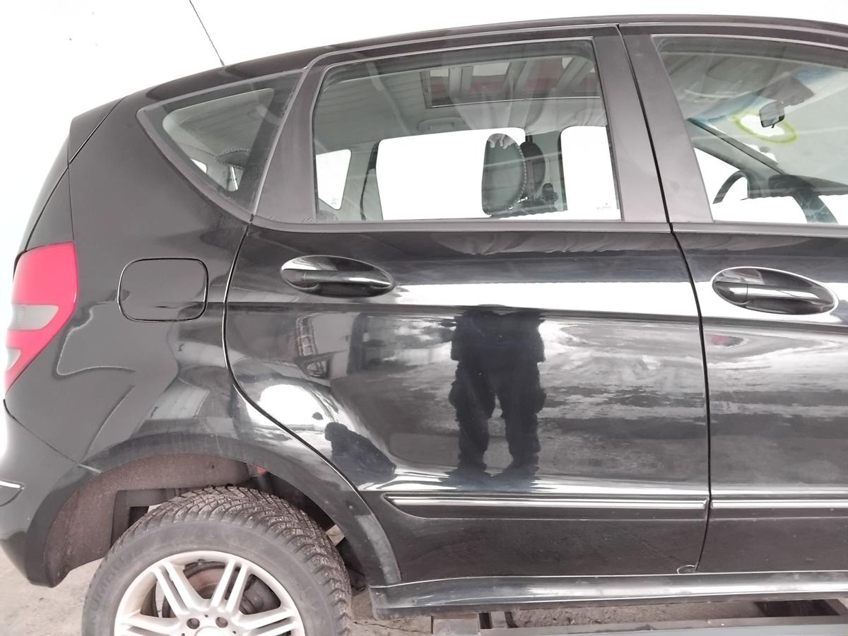 Mercedes A-Klasse W169 T&uuml;r hinten rechts 160 Tropenschwarzmetallic BJ2004