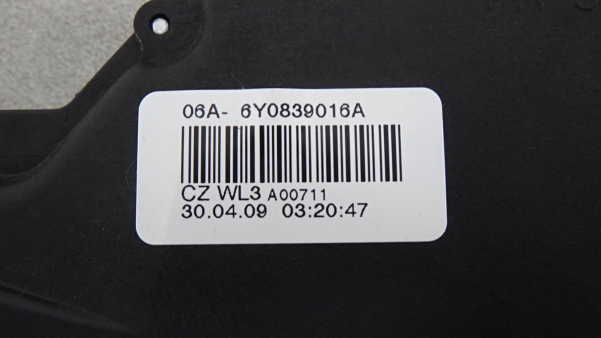 Skoda Fabia 5J Türschloss hinten rechts 6Y0839016A Bj2009 für ZV 6 Pins