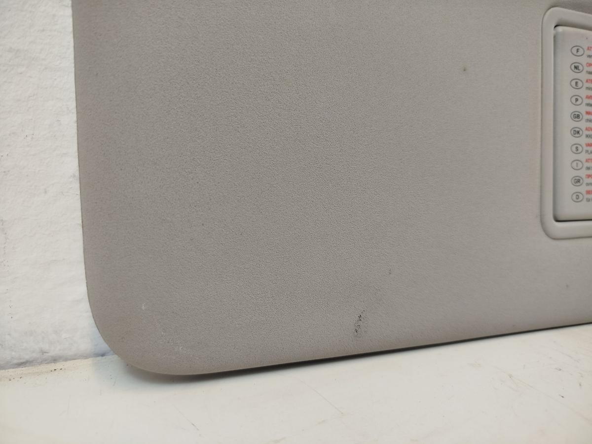 Peugeot 3008 I Typ 0U Sonnenblende vorn rechts mit Spiegel Beifahrerseite