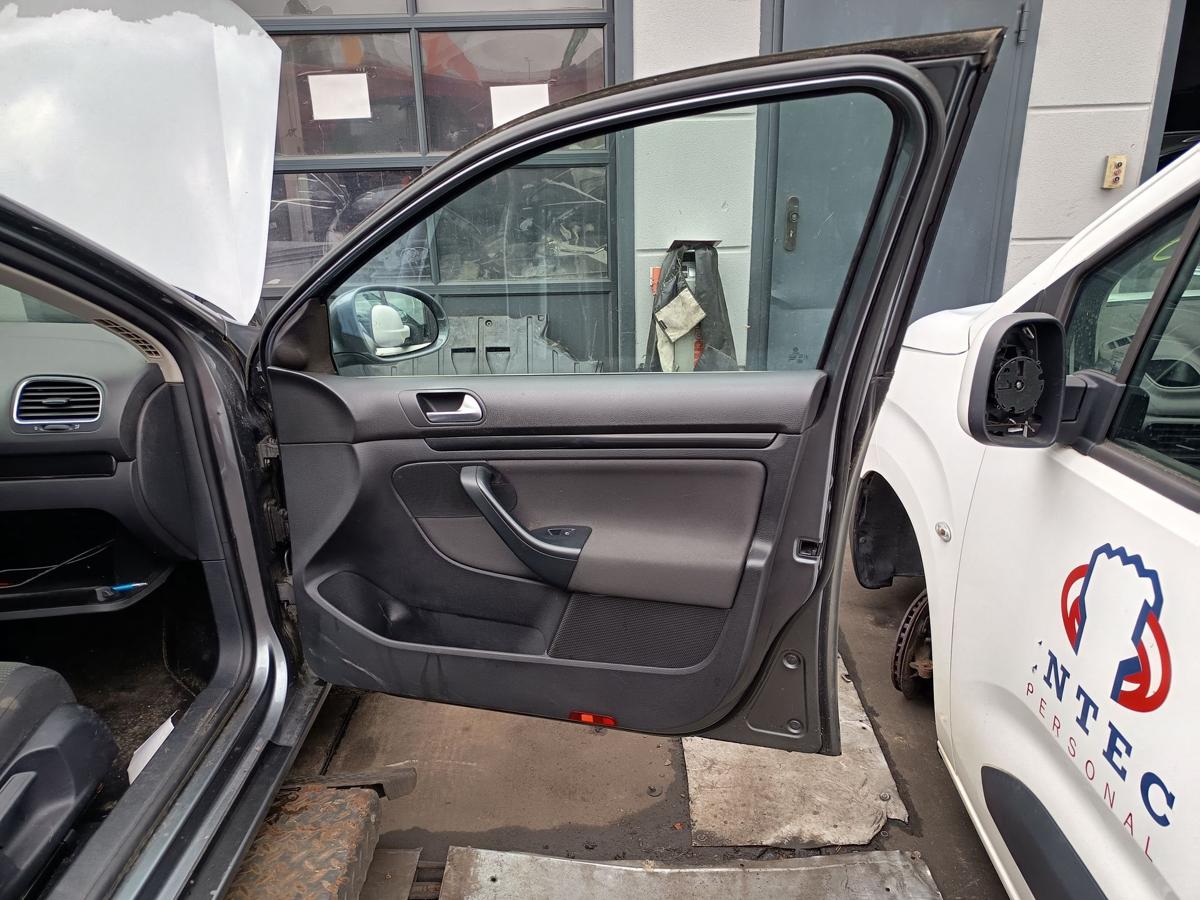 VW Golf VI original Tür rechts Beifahrer D7X Platingrau Bj 2010