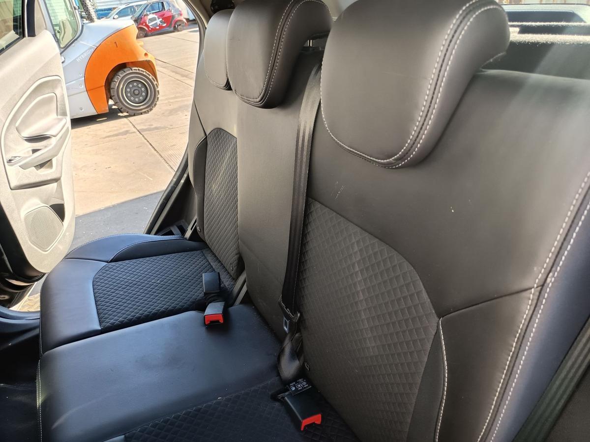 Ford Ecosport Mk2 original R&uuml;cksitzbank komplett Stoff/Leder schwarz Bj 2017