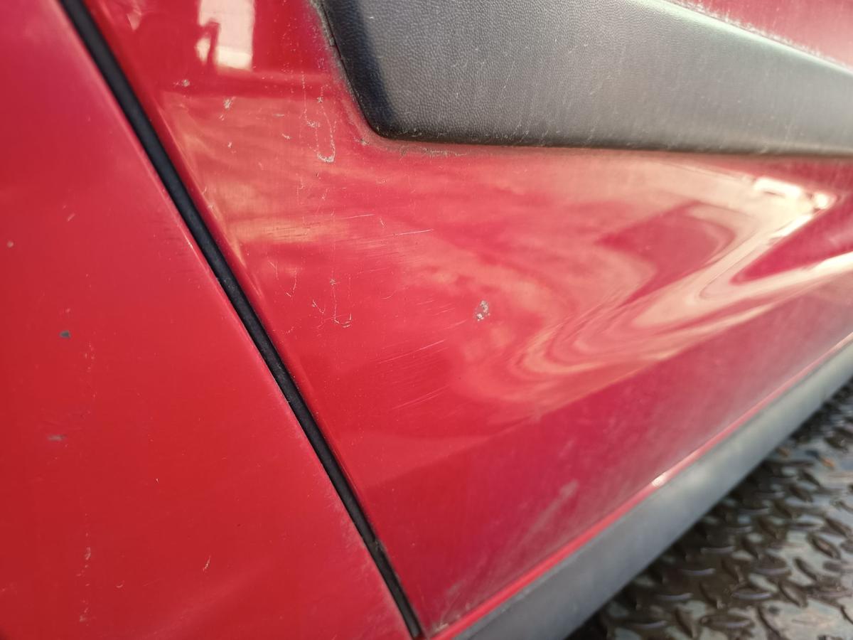 VW Sharan 7M original T&uuml;r hinten rechts Fond K3A Paprikarot Bj 2005