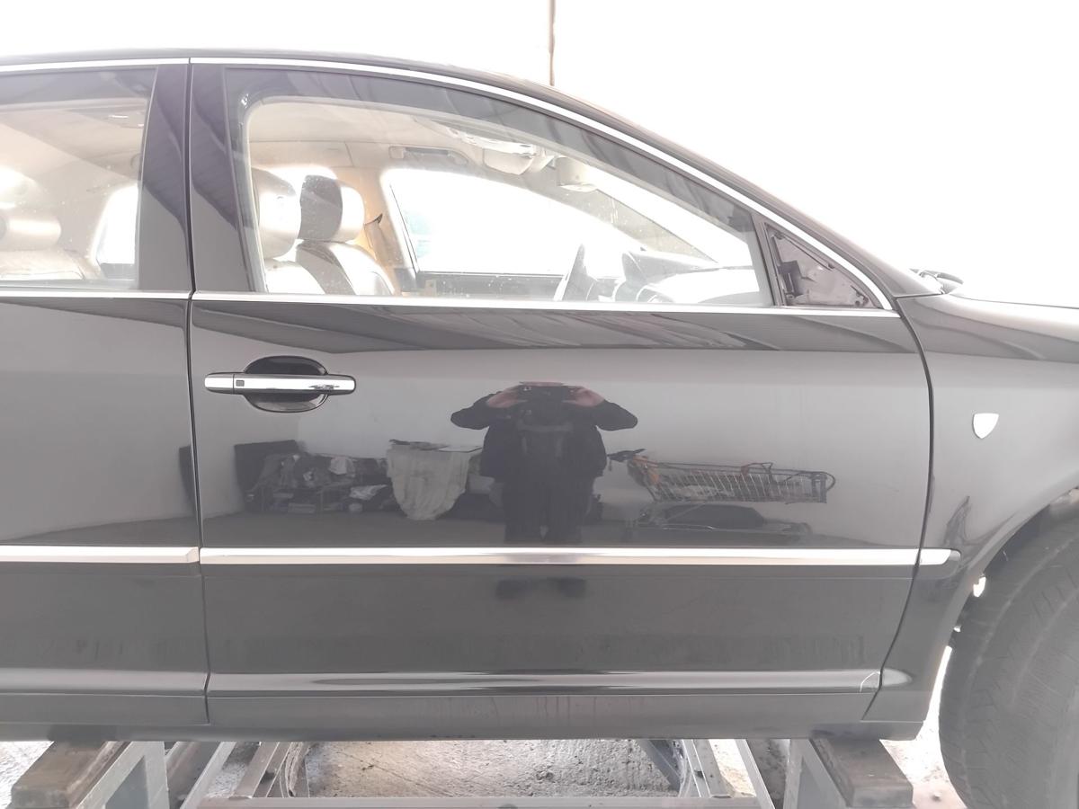 VW Phaeton GP1 T&uuml;r vorn rechts Beifahrert&uuml;r tarantellaschwarz LR9V BJ2007