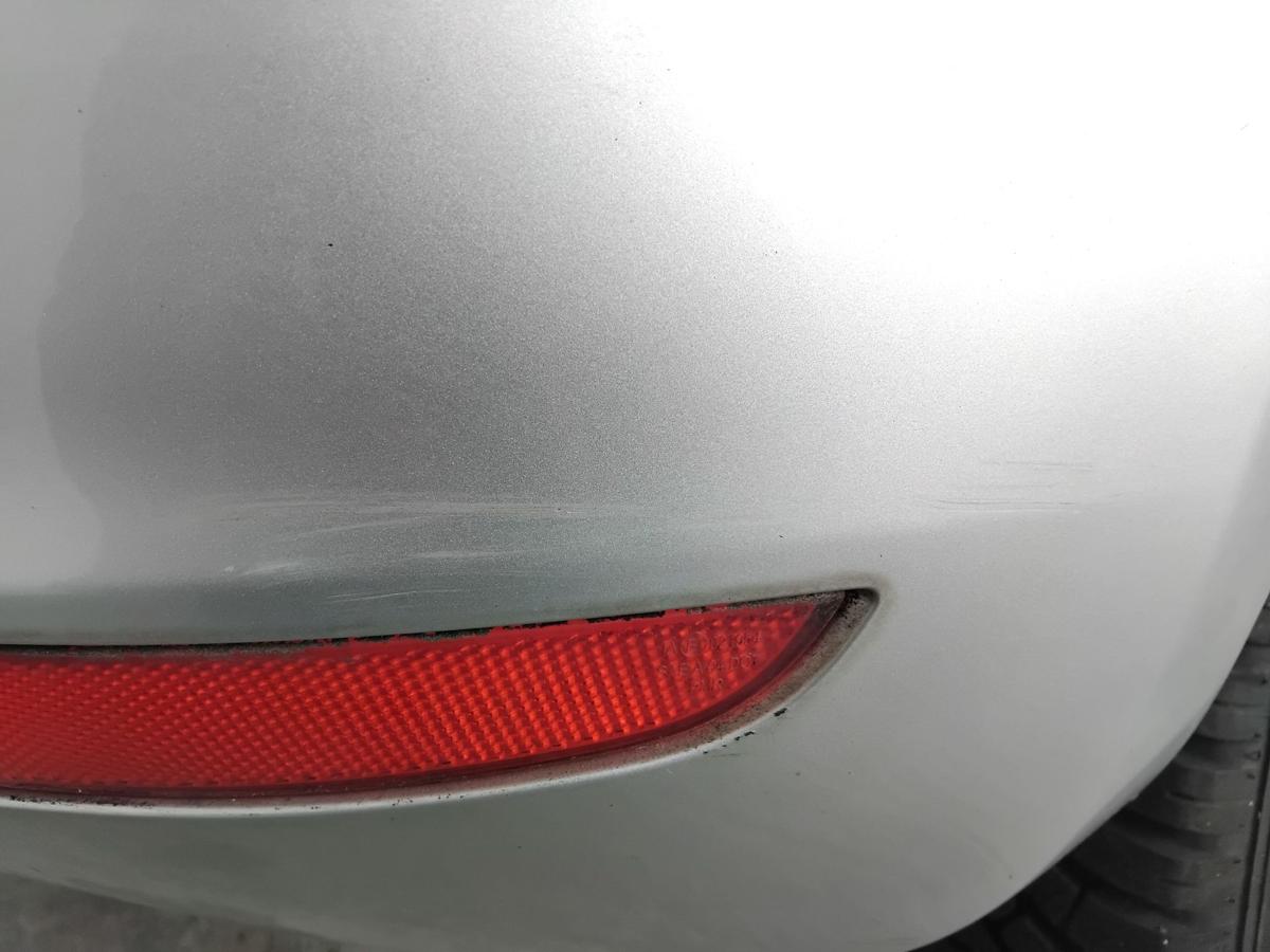 VW Golf 6 Fließheck original Stoßfänger Stoßstange hinten BJ2009 LA7W reflexsilbermetallic