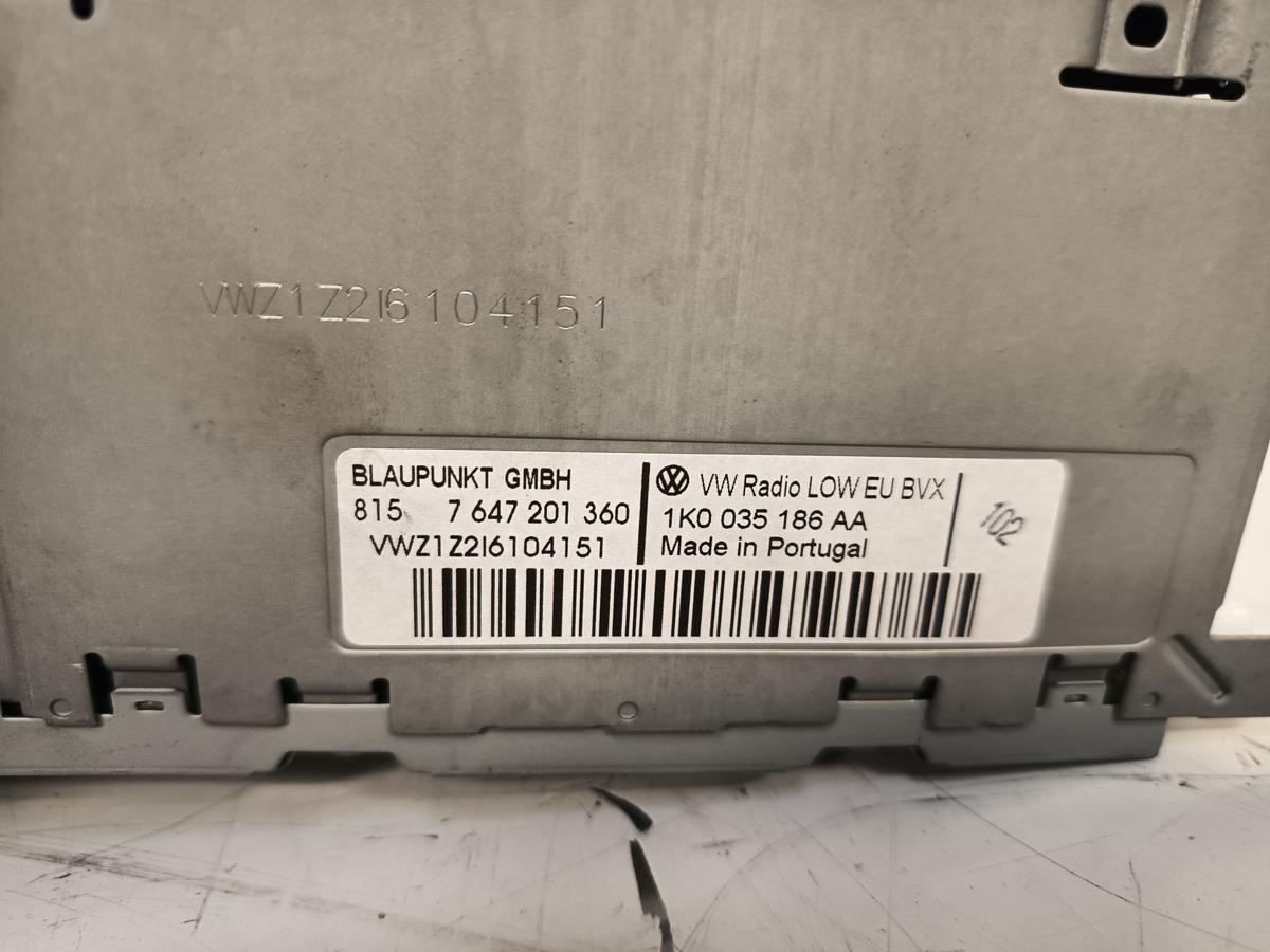 VW Passat 3C Kombi original Autoradio BJ 2009