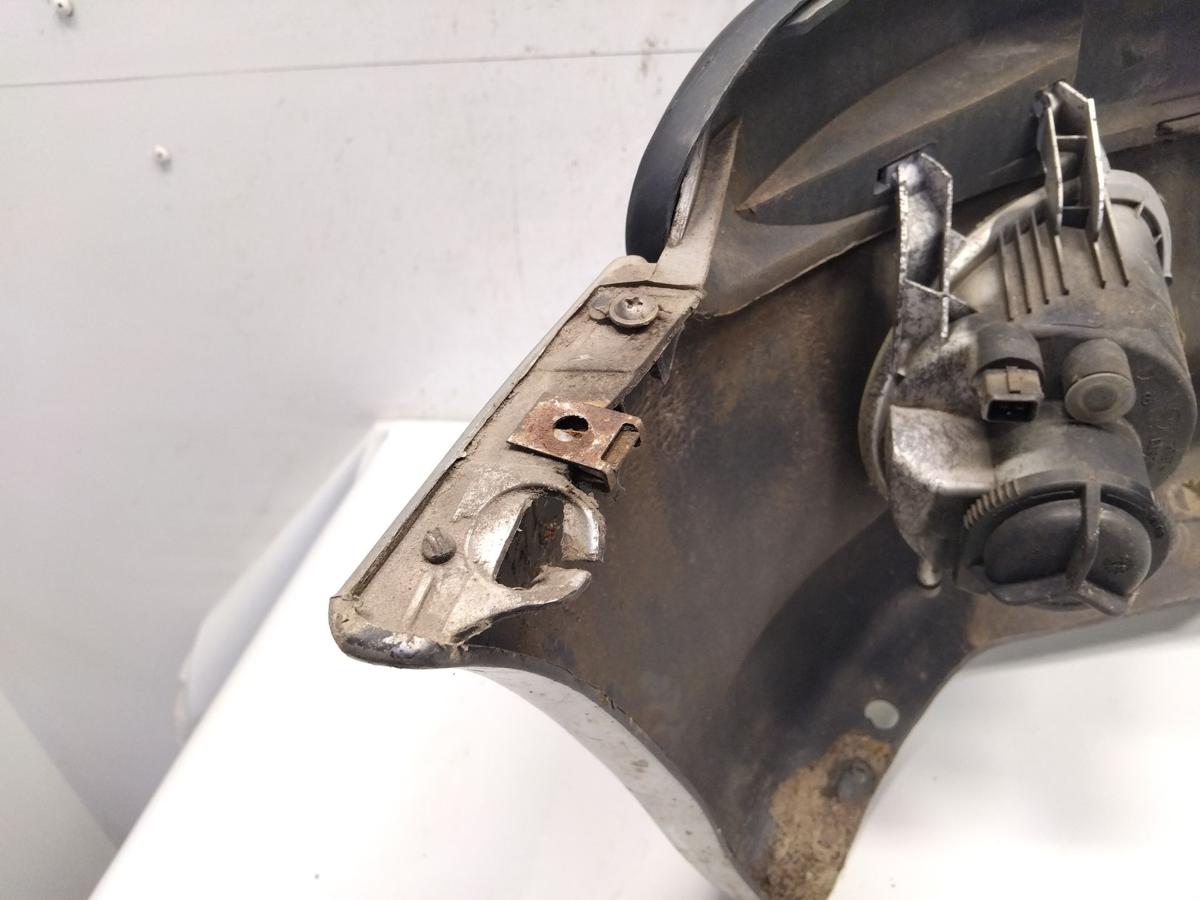 Peugeot 206 CC Cabrio orig Sto&szlig;f&auml;nger Sto&szlig;stange vorn BJ2001 EZR Aluminiumgrau