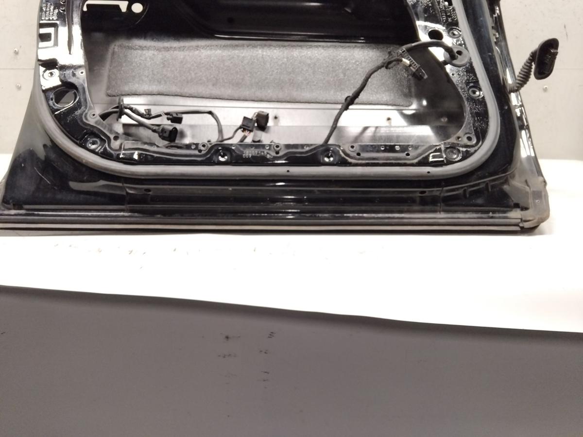 Audi A8 D3 4E Tür vorn links Fahrertür brilliantschwarz LY9B Bj.2004