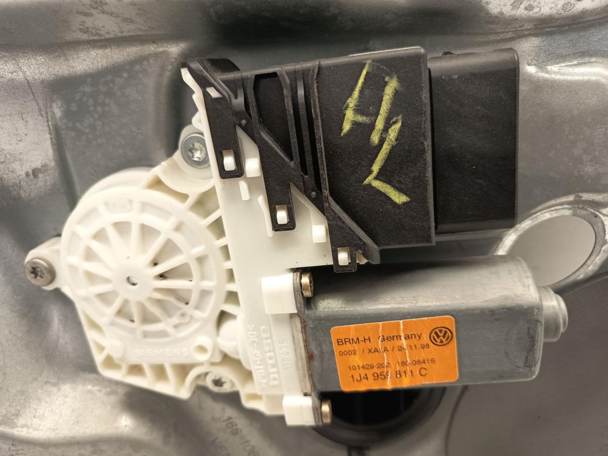 VW Bora Golf IV Fensterheber hinten links 1J5839729G Fond mit Motor 1J4959811C