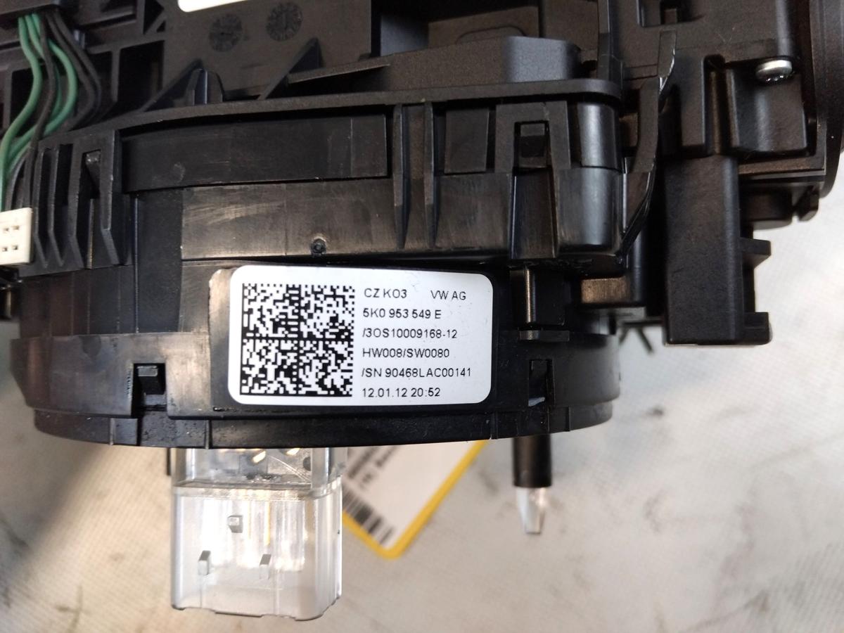 VW Golf 6 original Kombischalter mit Tempomatfunktion und Schleifring Bj.2012