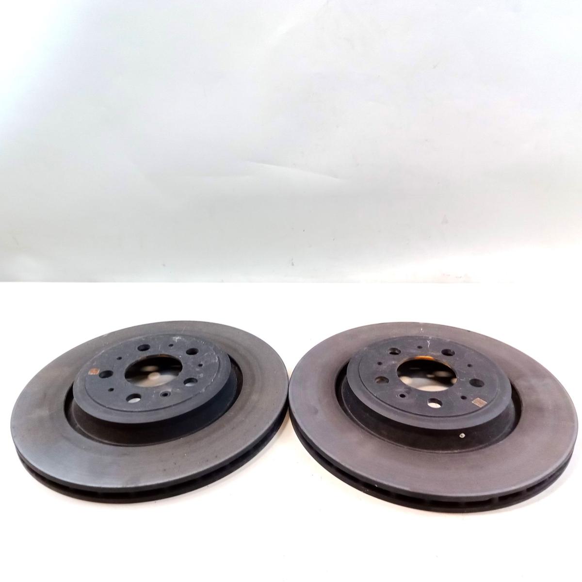 Tesla Model Y Performance original Satz Bremsscheiben hinten mit Bremsbel&auml;gen