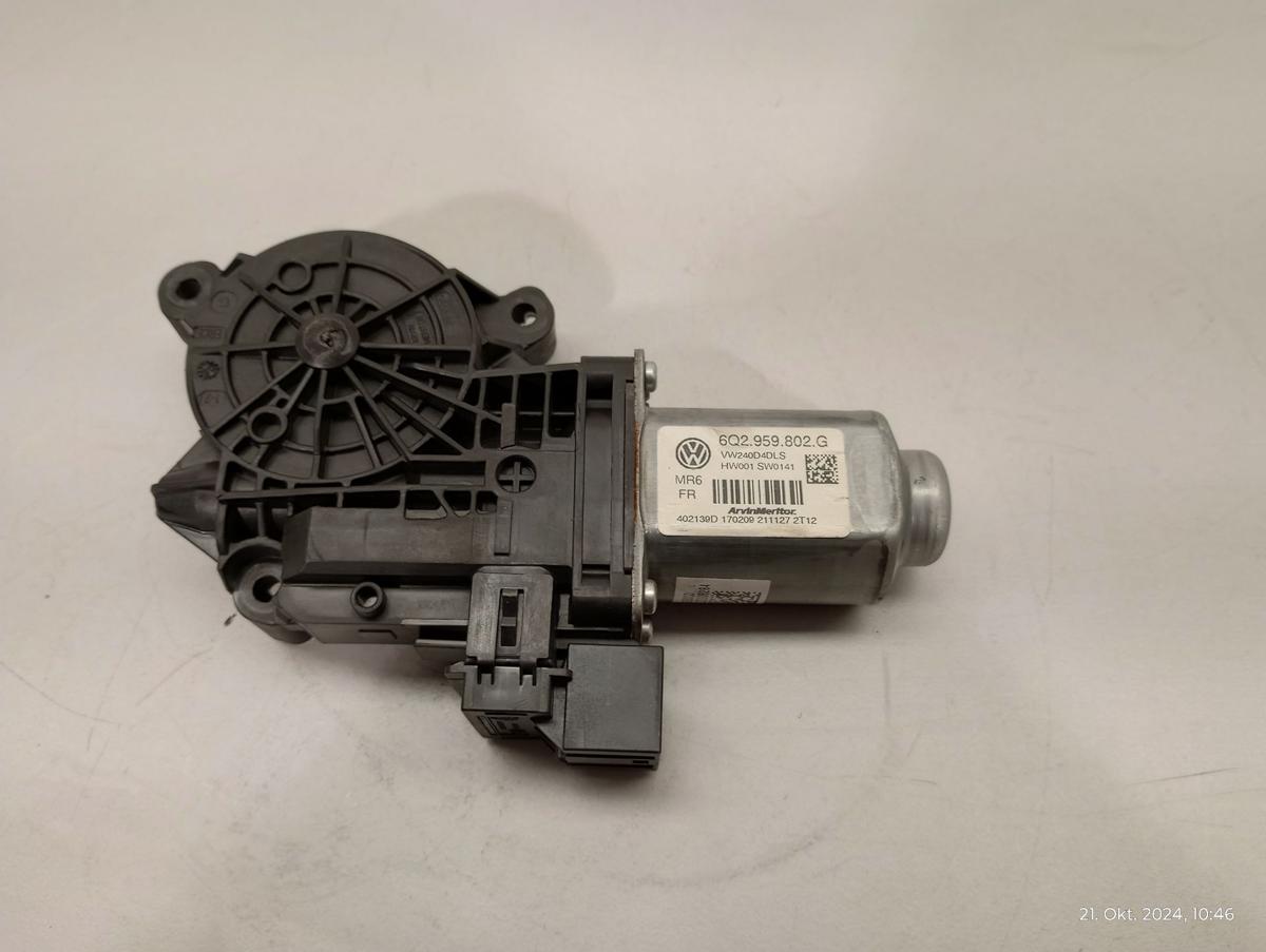 VW Polo 9N3 orig Motor für elektrischen Fensterheber vorn links 5trg Bj 2009