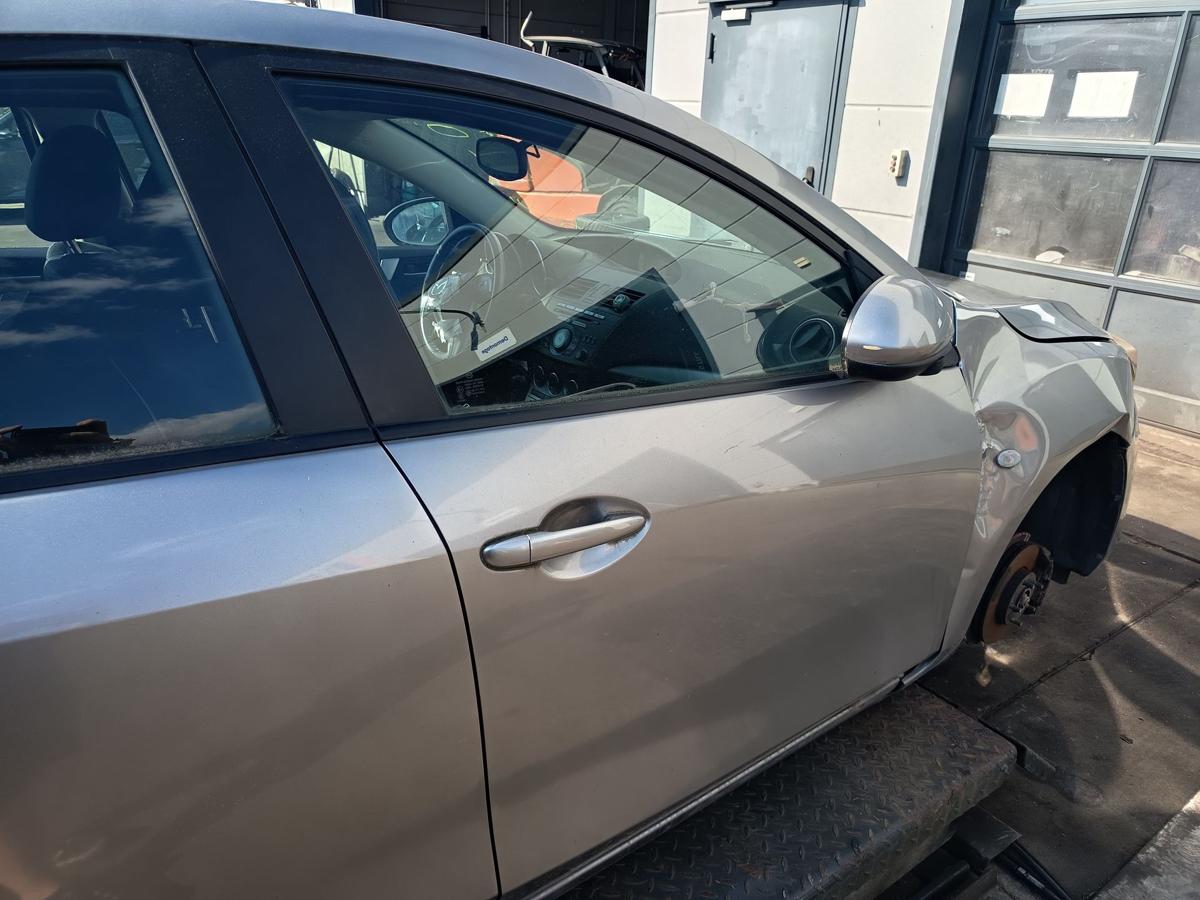 Mazda 3 BL original T&uuml;r vorne rechts 22V Satinsilber Baujahr 2010