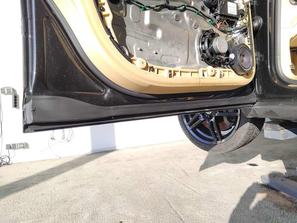 VW Phaeton GP1 T&uuml;r vorn links Fahrert&uuml;r tarantellaschwarzmetallic LR9V BJ2007