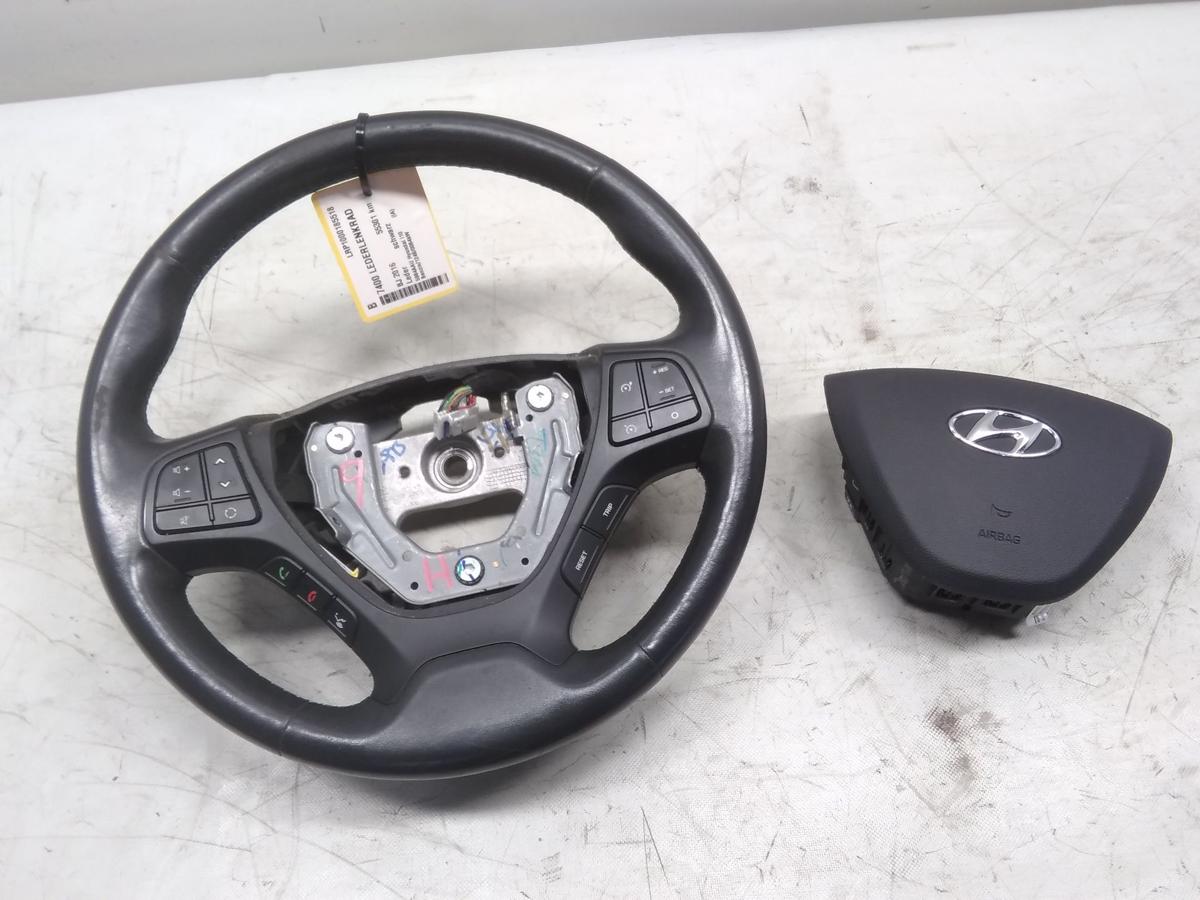 Hyundai i10 II Typ IA original 3-Speichen-Lederlenkrad 56100-B9250 FPL Bj.2016