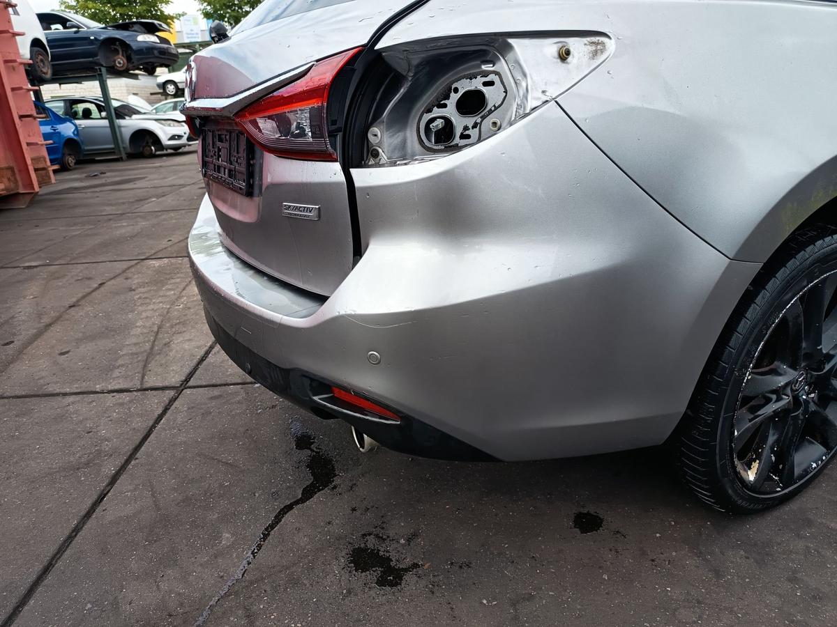 Mazda 6 GJ Kombi orig Stoßstange hinten Stoßfänger PDC Silber met Bj 2015