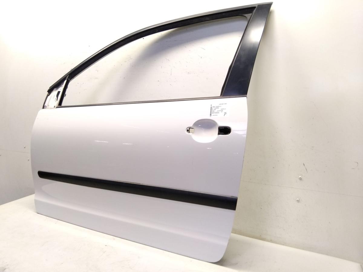 VW Polo 9N3 Tür vorn links Fahrertür 3-türig LB9A Candyweiß BJ2008