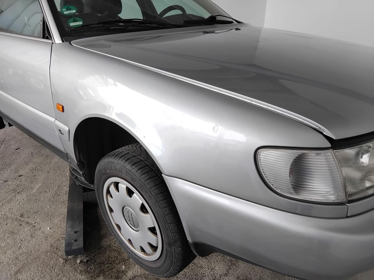 Audi A6 C4 Kotfl&uuml;gel vorn rechts LY7M alusilbermetallic BJ1996 Facelift