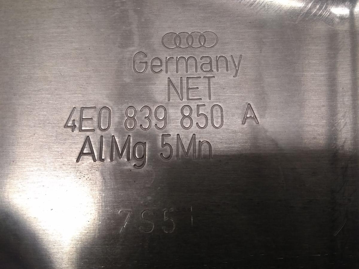 Audi A8 4E original Fensterheber hinten rechts elektrisch auf Grundplatte BJ2008