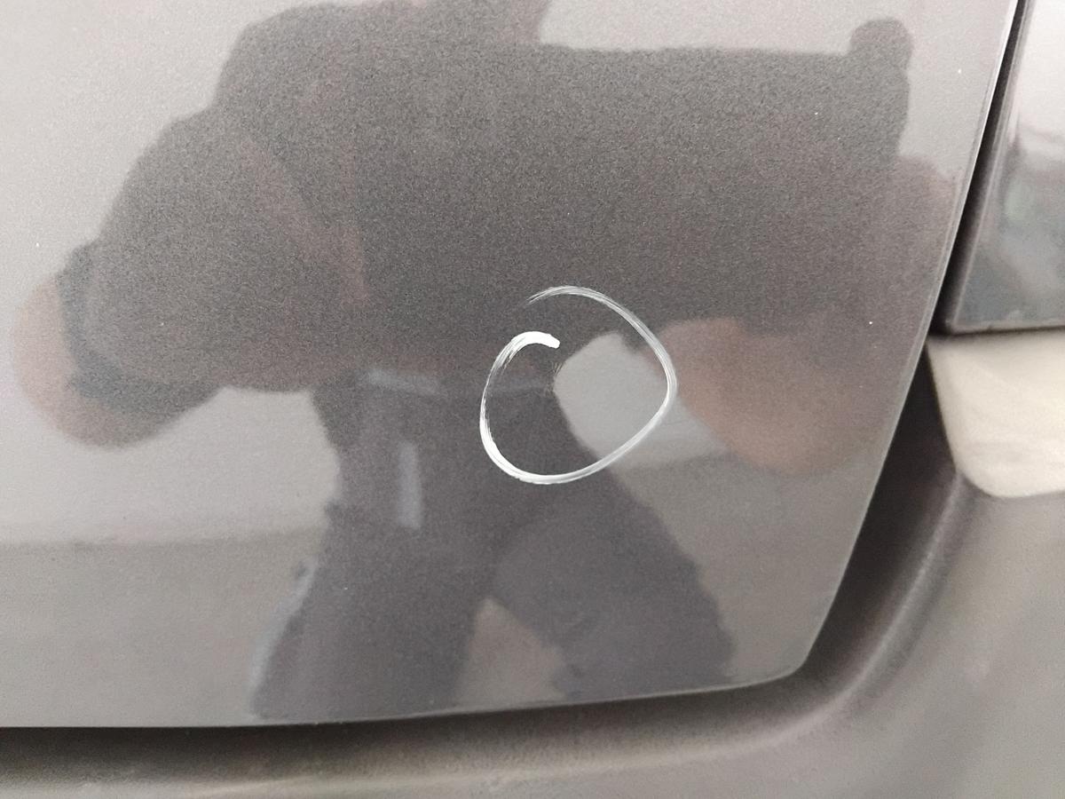 Ford Ecosport 2 JK8 Heckklappe Hecktür smokegraumetallic mit Heckscheibe BJ2016