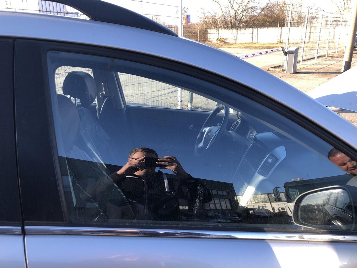 Chevrolet Captiva KLAC T&uuml;rschiebe Seitenscheibe vorn rechts Colorglas