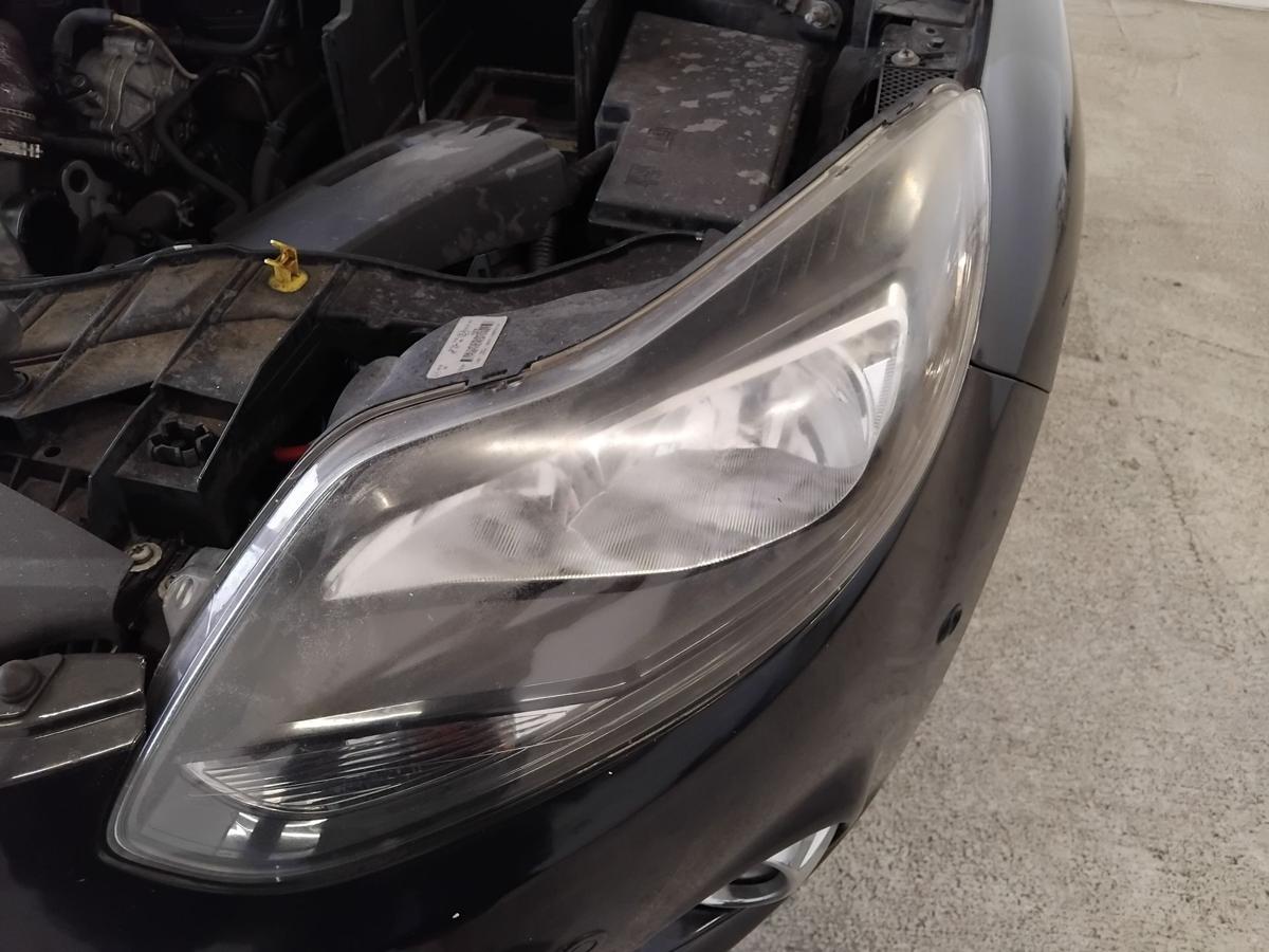 Ford Focus 3 DYB orig Scheinwerfer links schwarz Visteon mit LWR vergilbt BJ2011