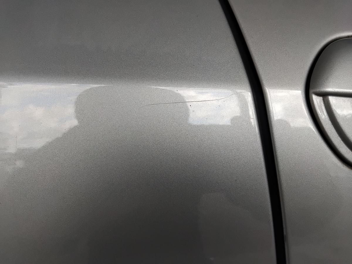 Fiat Grande Punto 199 Tür hinten rechts BJ2009 589/A Grigio Argento Vivo Metallic