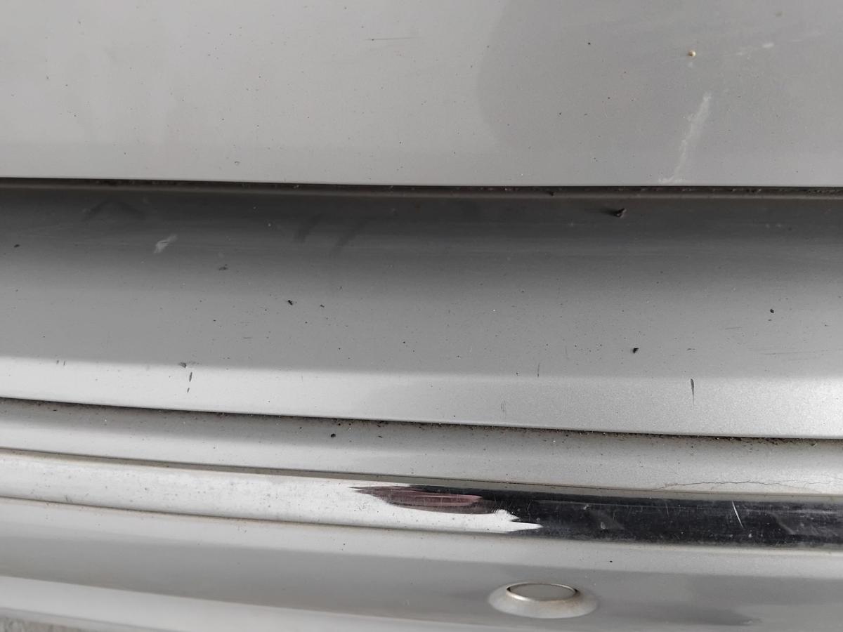 Mercedes E-Klasse W211 Limo orig Sto&szlig;stange Sto&szlig;f&auml;nger hinten PDC BJ2003 M&auml;ngel