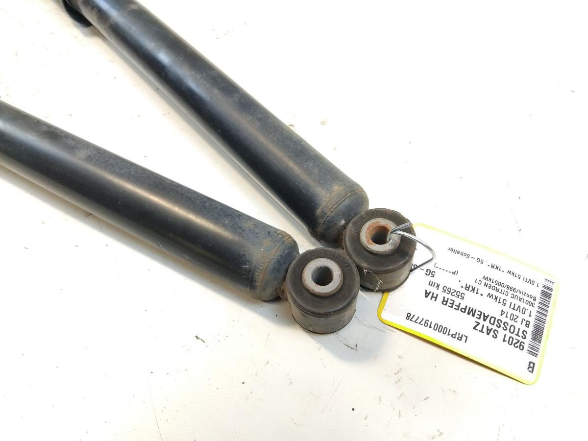 Citroen C1 II original Satz Sto&szlig;d&auml;mpfer Hinterachse 1.0VTI 51kw 1KR BJ2014