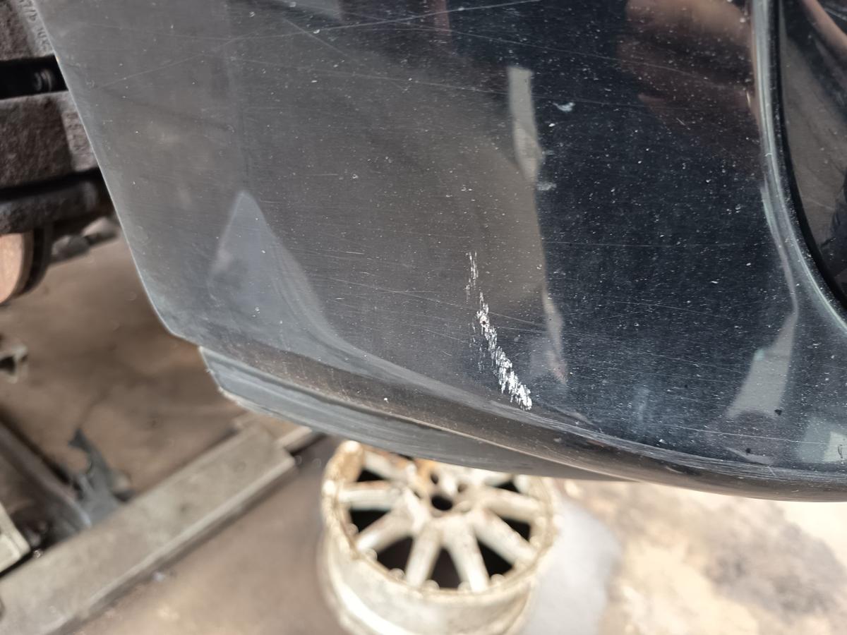 Renault Twingo II original Sto&szlig;stange F&auml;nger vorn Front 676 Perlmuttschwarz