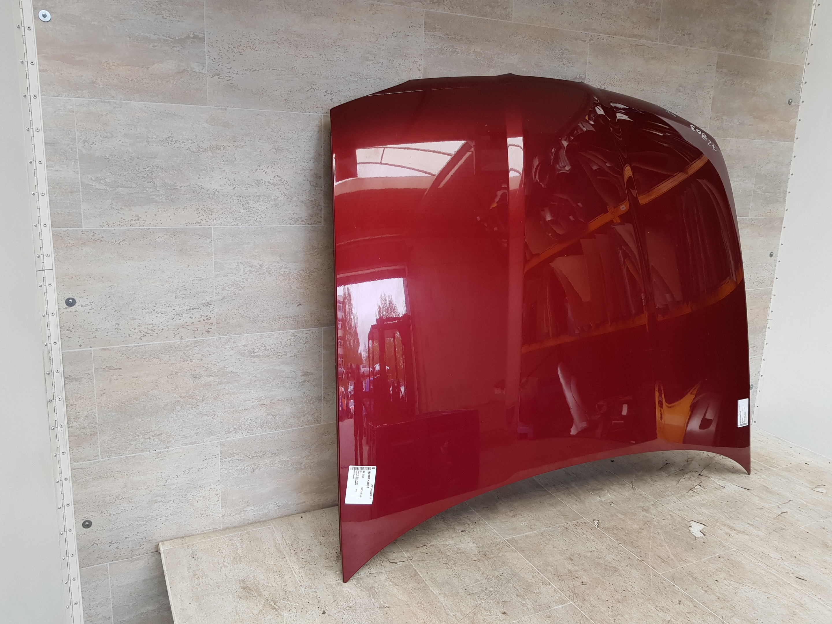 Seat Ibiza 6K2 99-02 Motorhaube rot lackiert Klappe vorn