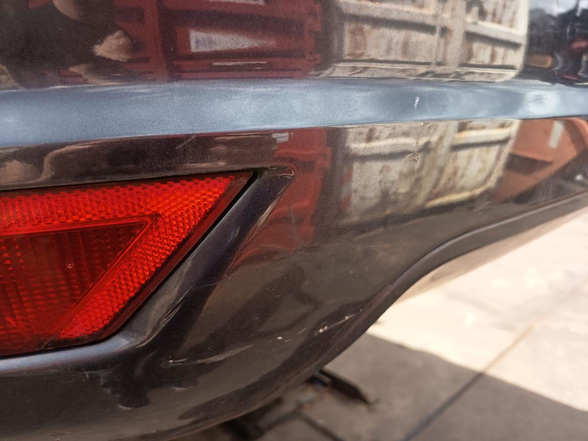 Ford Focus DA3 original Sto&szlig;stange F&auml;nger hinten Heck Indianapolisblau Bj 2009