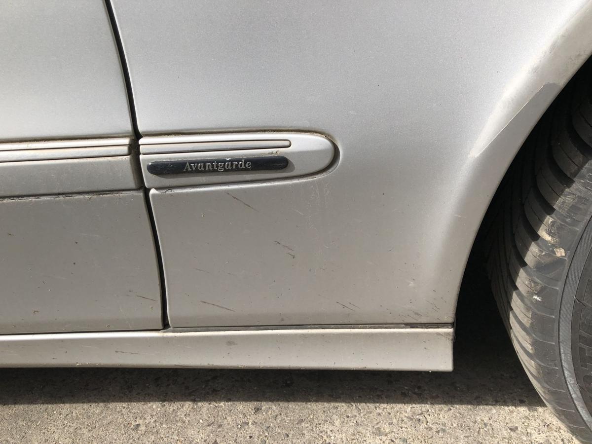 Mercedes E Klasse W211 Kotfl&uuml;gel vorn rechts Beifahrer 744 Brillantsilber Met