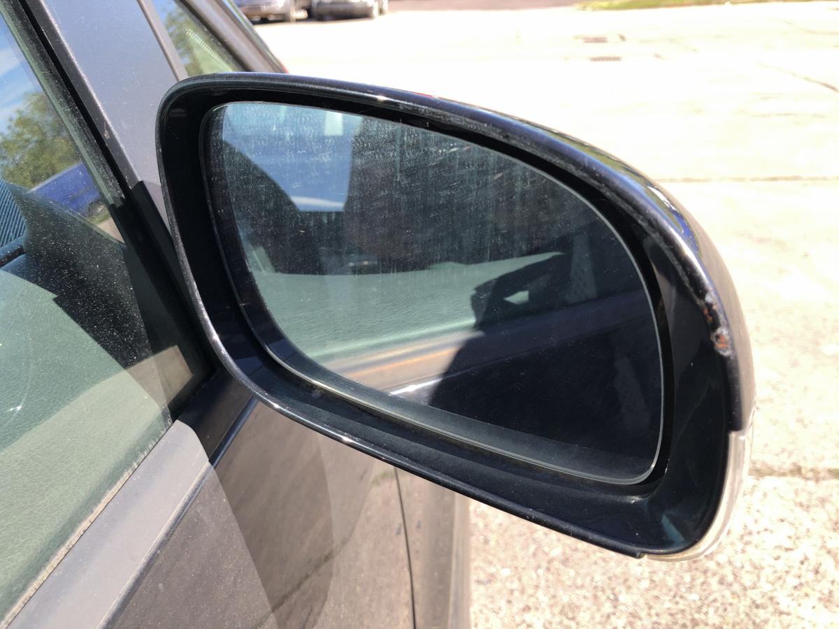 VW Touran 1T 1T1 Aussenspiegel rechts R&uuml;ckspiegel Spiegel elek LC9Z schwarz